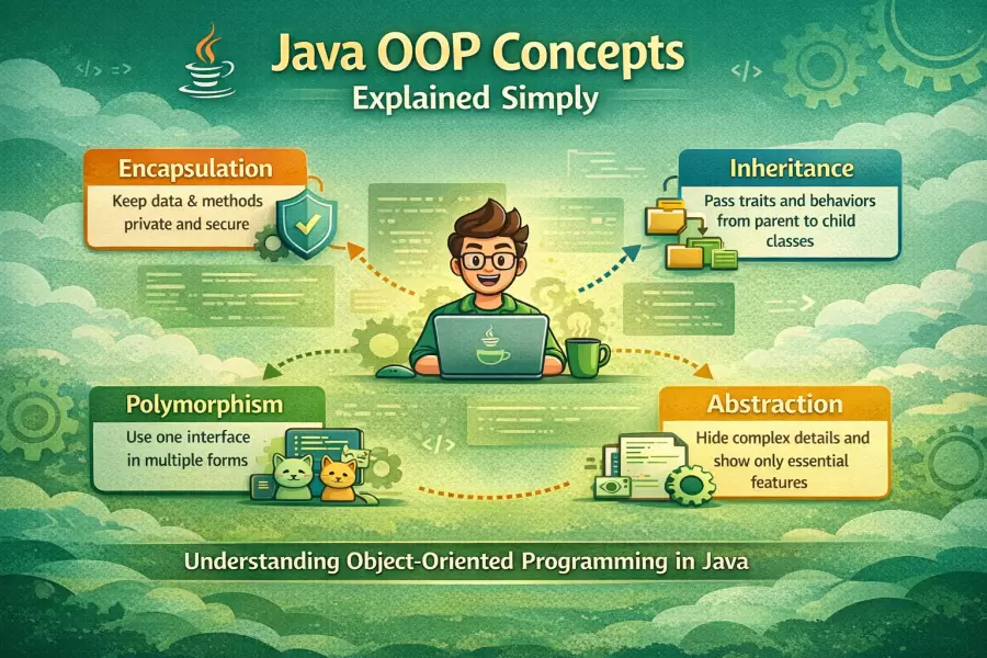 Java OOP Concepts Explained Simply