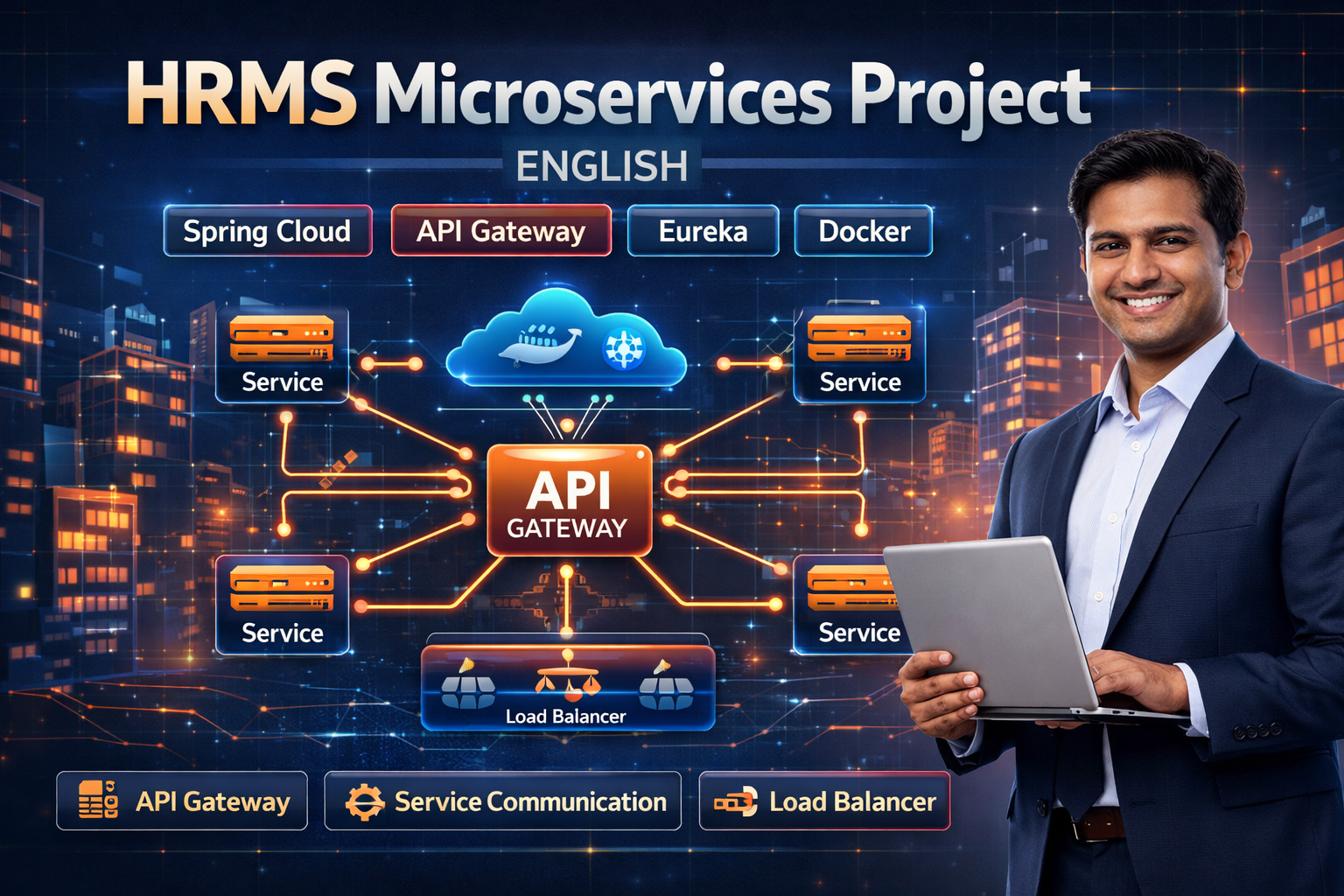 HRMS Microservices Project
