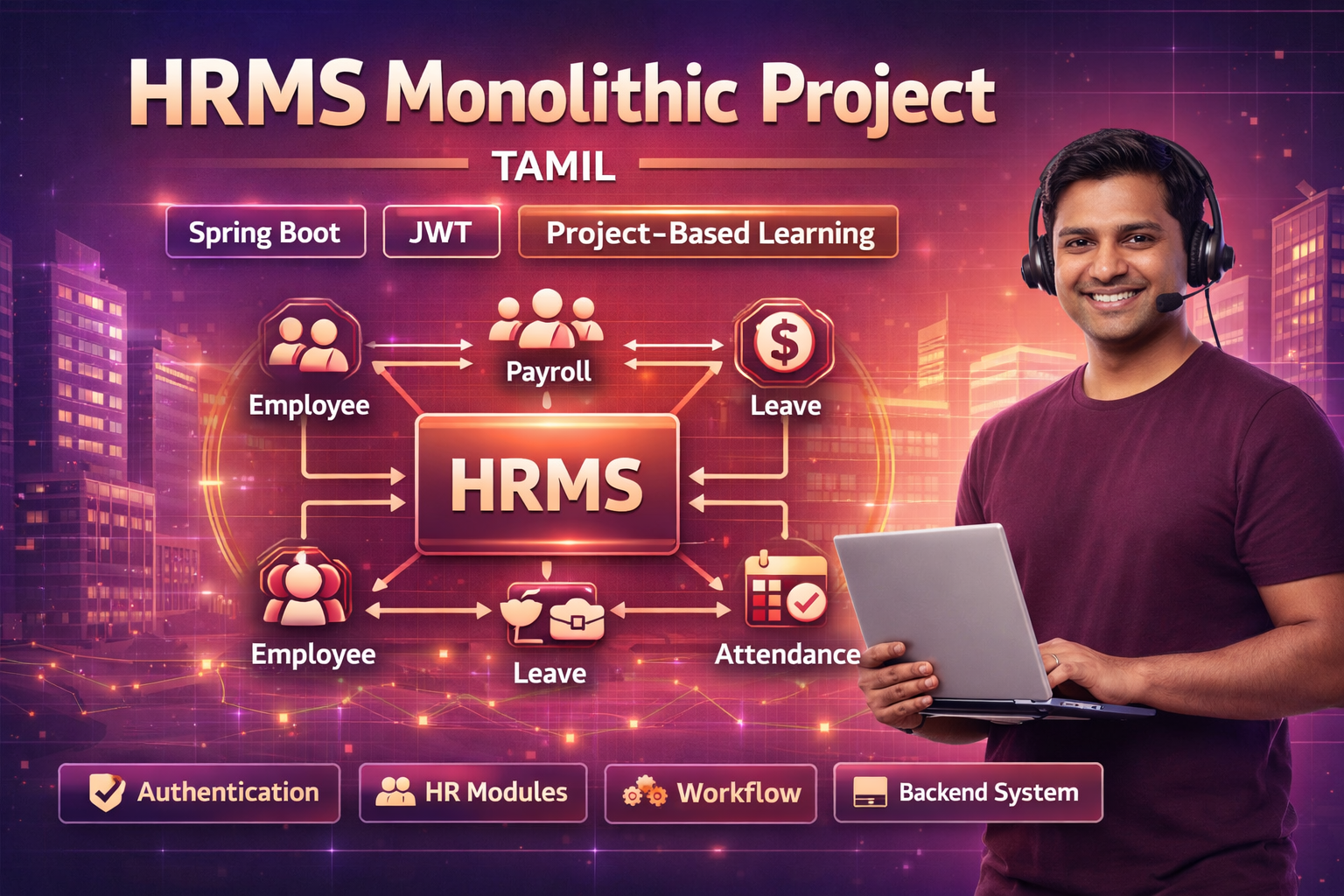 HRMS Monolithic Project